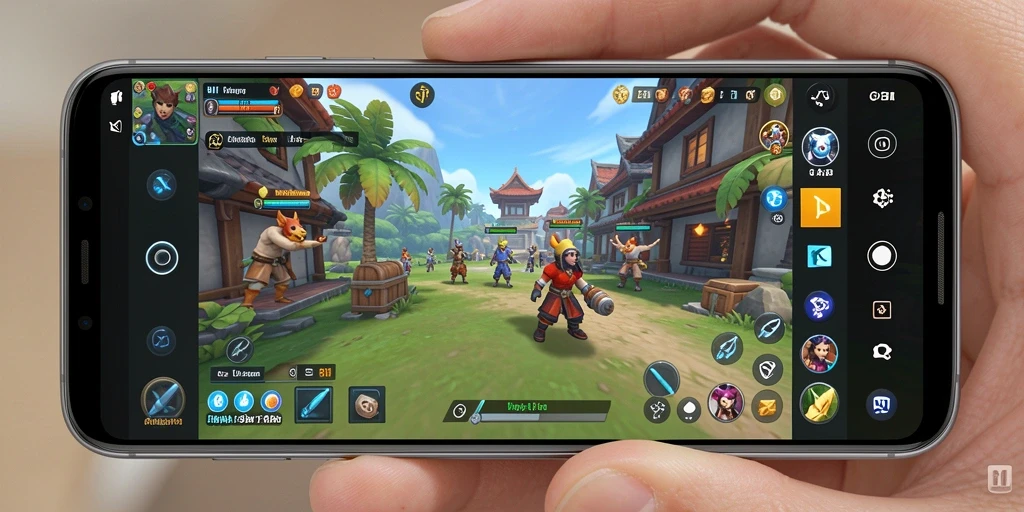Tampilan antarmuka utama aplikasi 8II yang user-friendly.