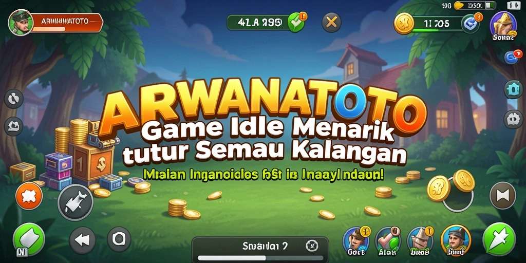 Tampilan gameplay ARWANATOTO yang menggugah selera di layar.