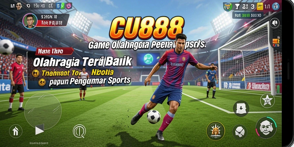Tampilan gameplay CU888 yang mendebarkan dan seru.
