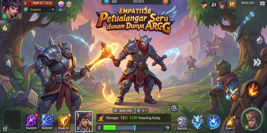 Menampilkan gameplay seru di dunia ARPG EMPATI138.