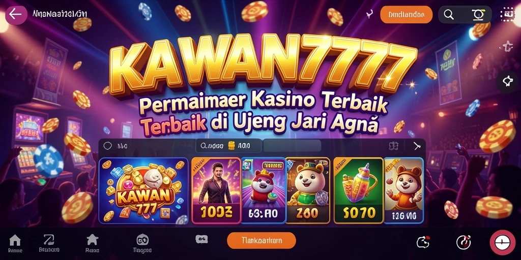 Tampilan menarik dari gameplay Kasino KAWAN777.