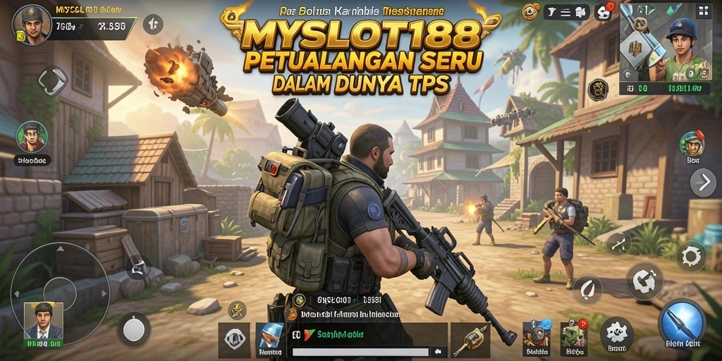 Tampilan gameplay seru dalam MYSLOT188 dengan aksi yang menegangkan.