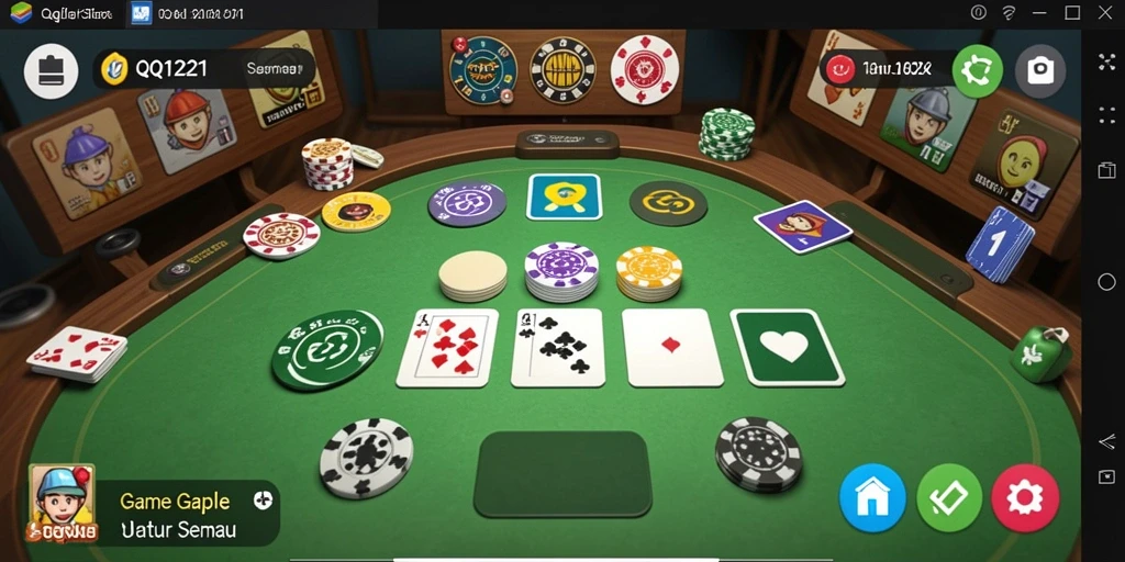 Tampilan gameplay QQ1221 yang mendebarkan dan penuh strategi.